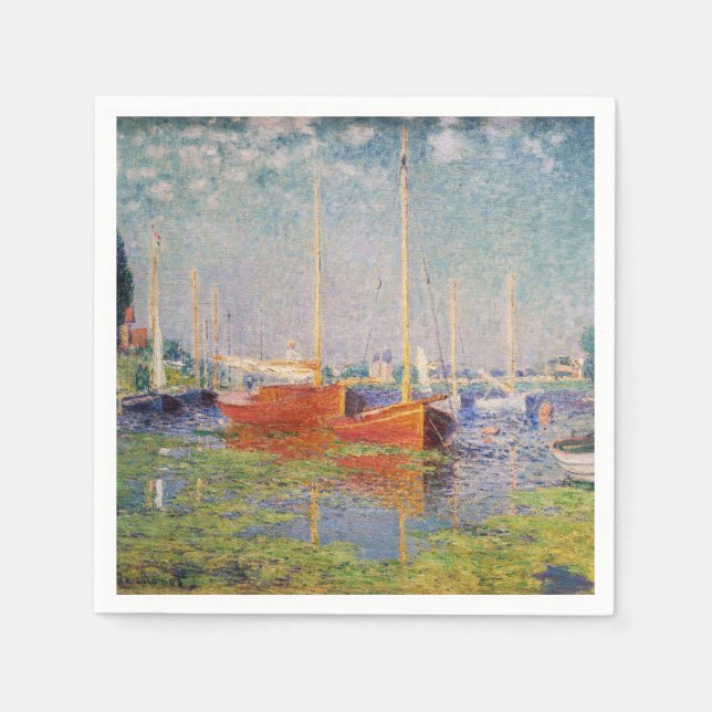 Claude Monet - Argenteuil Napkins (Front)