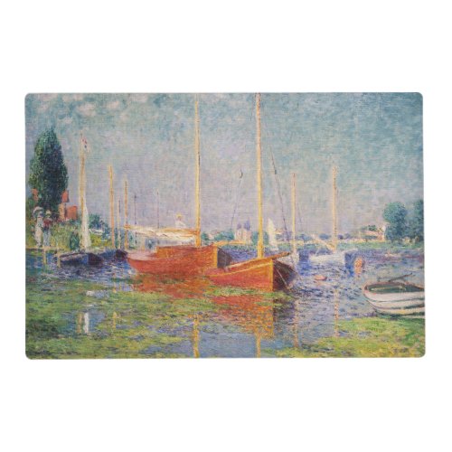 Claude Monet _ Argenteuil Placemat