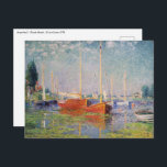 Claude Monet - Argenteuil Postcard<br><div class="desc">Argenteuil - Claude Monet,  Oil on Canvas, 1875</div>