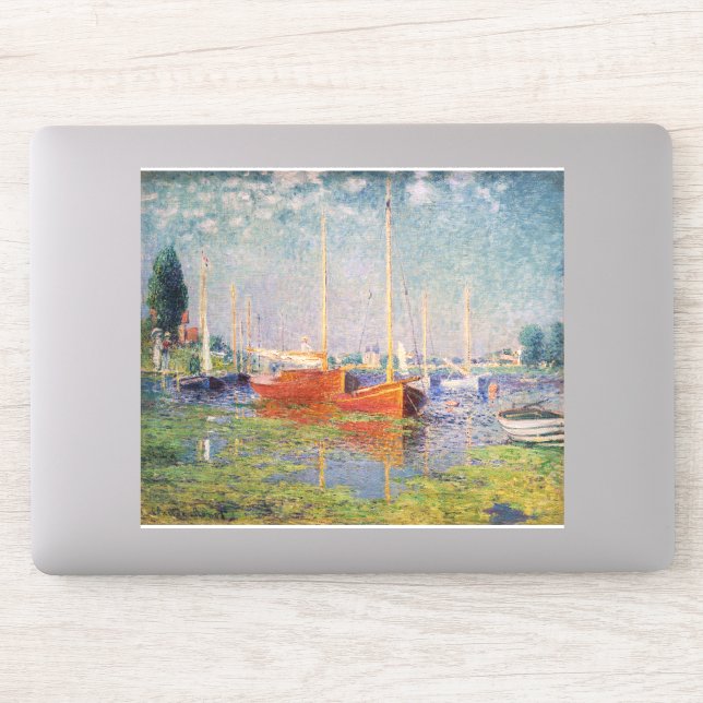 Claude Monet - Argenteuil Sticker (Computer)
