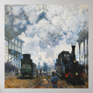 Claude Monet art painting Poster