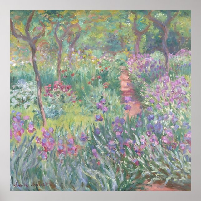Claude Monet art Poster (Front)