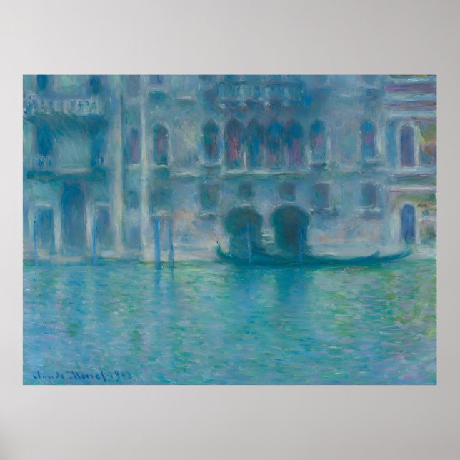 Claude Monet art Poster (Front)