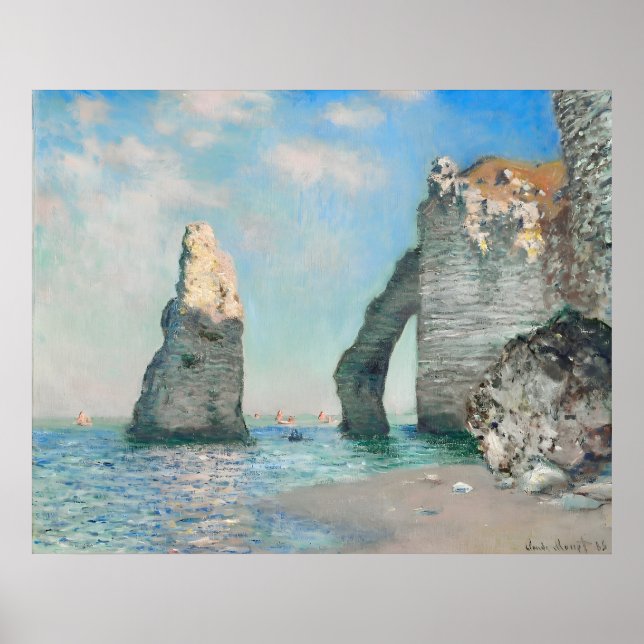 Claude Monet art Poster (Front)