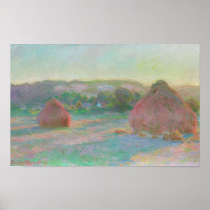 Claude Monet art style Poster