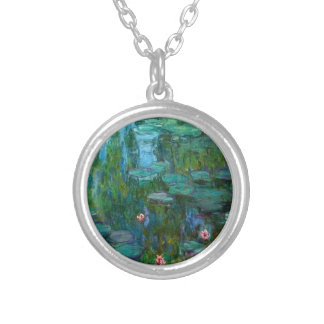 Claude Monet Artist Painter Destiny Gifts Silver Plated Necklace