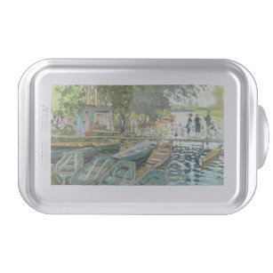 Claude Monet. Bathers at La Grenouillère Cake Pan