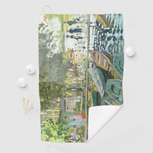 Claude Monet Bathers at La Grenouillre Golf Towel