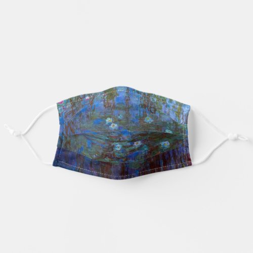 Claude Monet _ Blue Water Lilies Adult Cloth Face Mask