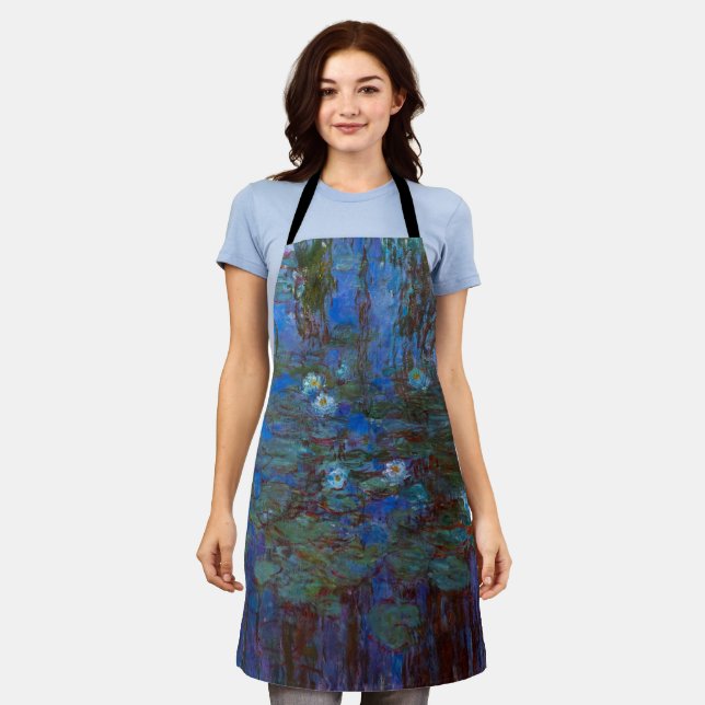 Claude Monet - Blue Water Lilies Apron (Worn)