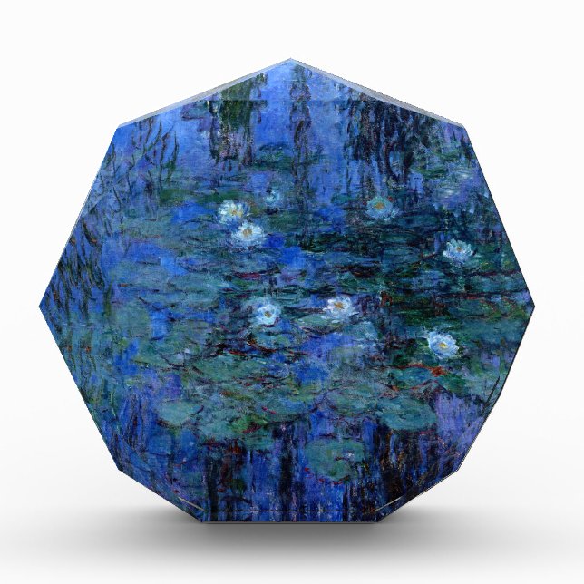 Claude Monet Blue Water Lilies Award (Front)