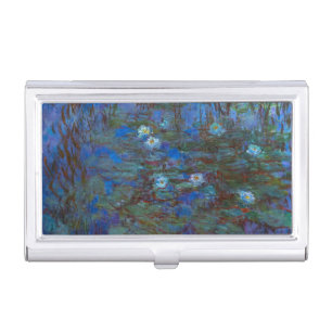 Claude Monet - Blue Water Lilies Business Card Case