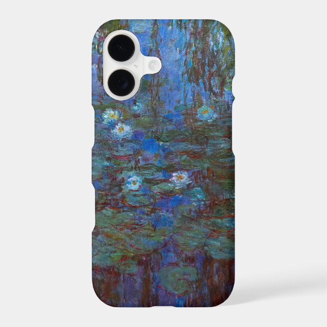 Claude Monet - Blue Water Lilies Case-Mate iPhone Case (Back)
