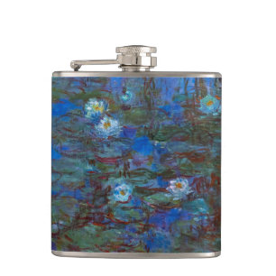 Claude Monet - Blue Water Lilies Flask