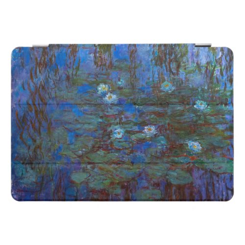 Claude Monet _ Blue Water Lilies iPad Pro Cover