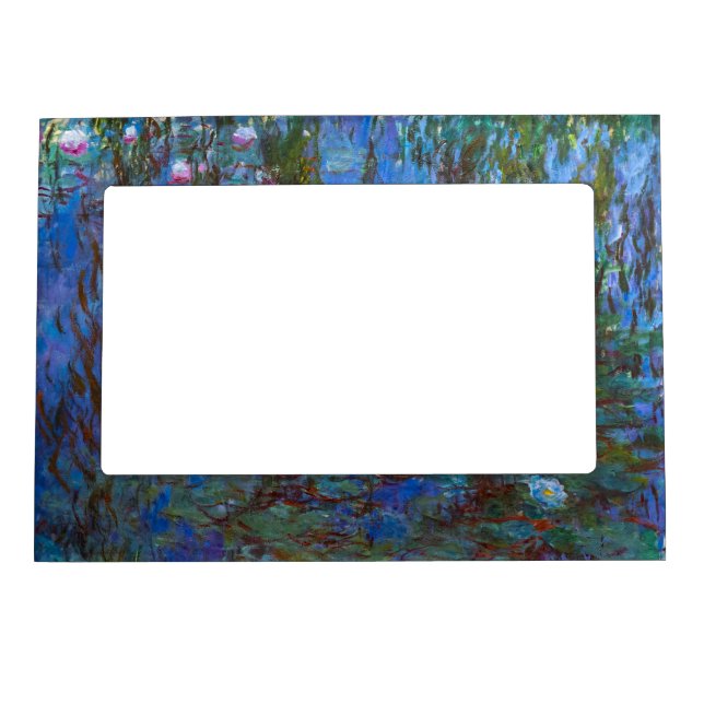 Claude Monet - Blue Water Lilies Magnetic Frame (Front)