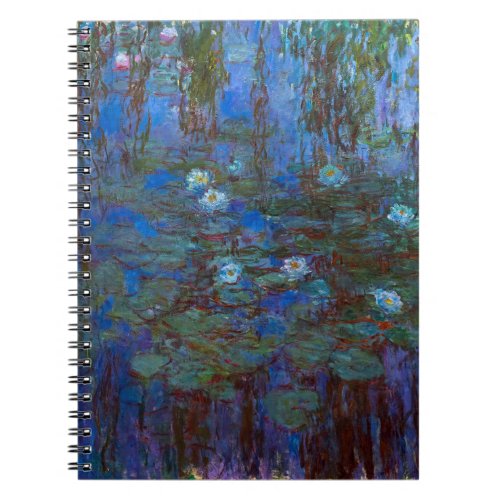 Claude Monet _ Blue Water Lilies Notebook