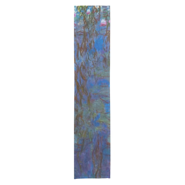 Claude Monet - Blue Water Lilies Short Table Runner (Front)