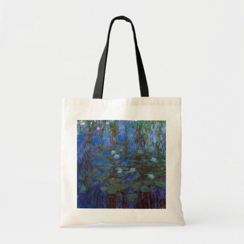 Claude Monet _ Blue Water Lilies Tote Bag