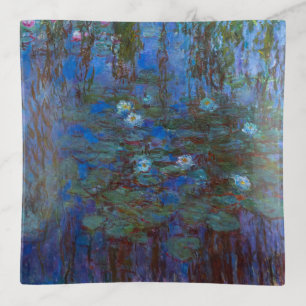 Claude Monet - Blue Water Lilies Trinket Tray