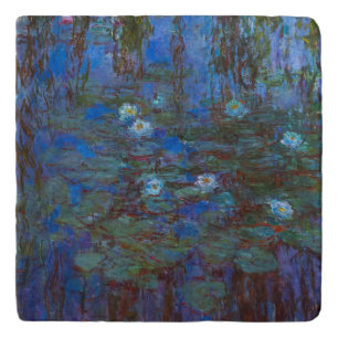 Claude Monet - Blue Water Lilies Trivet