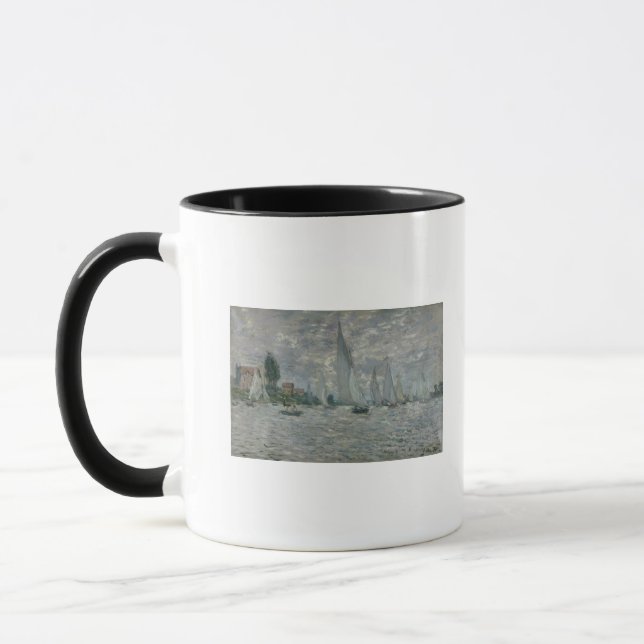 Claude Monet | Boats, or Regatta at Argenteuil Mug (Left)