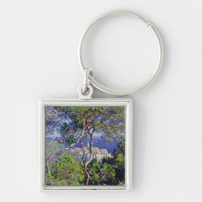 Claude Monet | Bordighera, 1884 Keychain (Front)