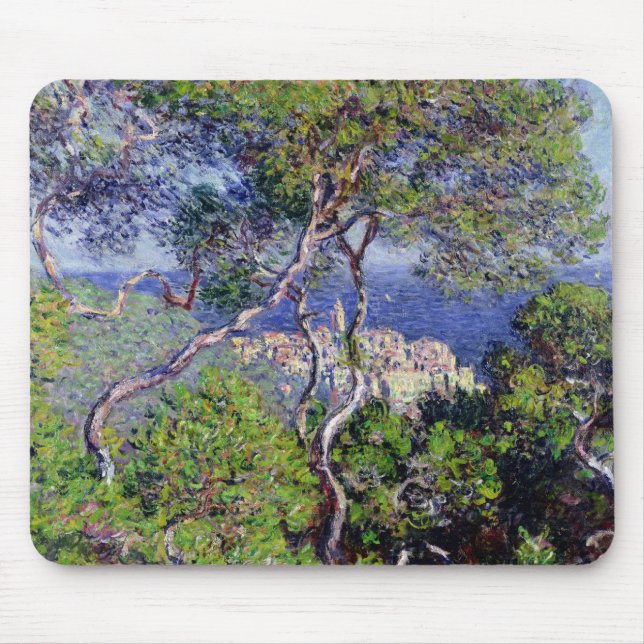 Claude Monet | Bordighera, 1884 Mouse Pad (Front)