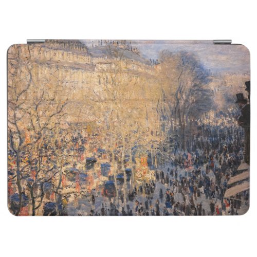 Claude Monet _ Boulevard des Capucines in Paris iPad Air Cover
