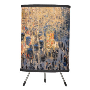 Claude Monet - Boulevard des Capucines in Paris Tripod Lamp