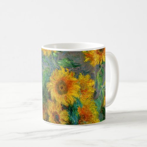 Claude Monet _ Bouquet of Sunflowers Coffee Mug