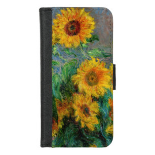Claude Monet - Bouquet of Sunflowers iPhone 8/7 Wallet Case