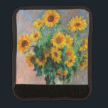 Claude Monet - Bouquet of Sunflowers Luggage Handle Wrap<br><div class="desc">Bouquet of Sunflowers / Bouquet de tournesols - Claude Monet,  Oil on Canvas,  1881</div>