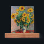 Claude Monet - Bouquet of Sunflowers Picture Ledge<br><div class="desc">Bouquet of Sunflowers / Bouquet de tournesols - Claude Monet,  Oil on Canvas,  1881</div>