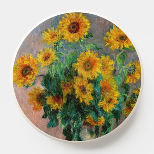 Claude Monet _ Bouquet of Sunflowers PopSocket