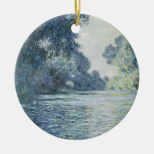Claude Monet Branch of the Seine near Giverny Ceramic Ornament