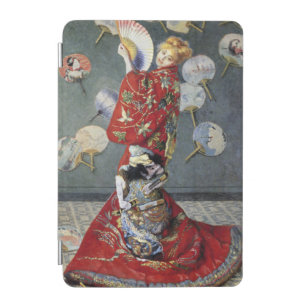 Claude Monet Camille in Red Japanese Kimono Art iPad Mini Cover