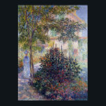 Claude Monet Camille in the Garden at Argenteuil Poster<br><div class="desc">Camille Monet walks through a garden in Argenteuil near Paris,  France.</div>