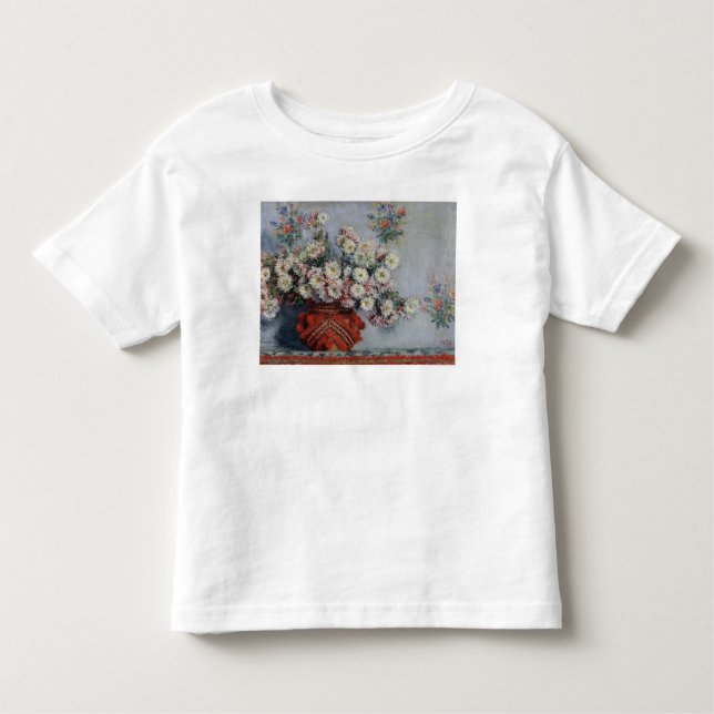 Claude Monet | Chrysanthemums, 1878 Toddler T-shirt (Front)
