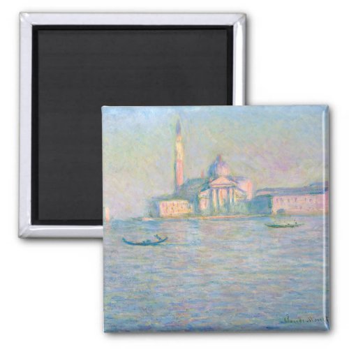 Claude Monet _ Church of San Giorgio Maggiore Magnet