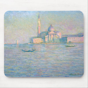 Claude Monet - Church of San Giorgio Maggiore Mouse Pad