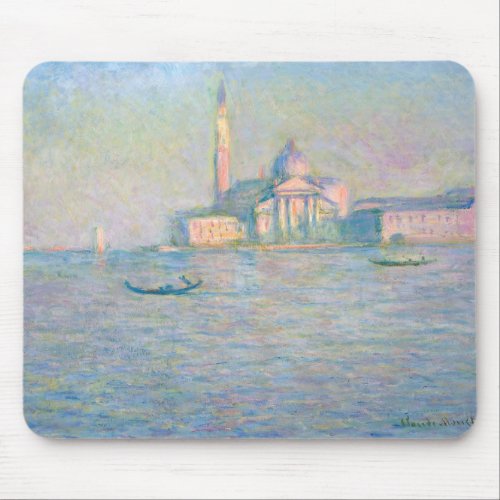 Claude Monet _ Church of San Giorgio Maggiore Mouse Pad