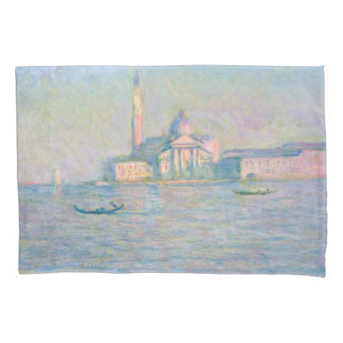 Claude Monet _ Church of San Giorgio Maggiore Pillow Case