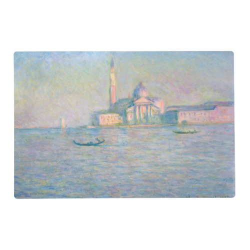 Claude Monet _ Church of San Giorgio Maggiore Placemat