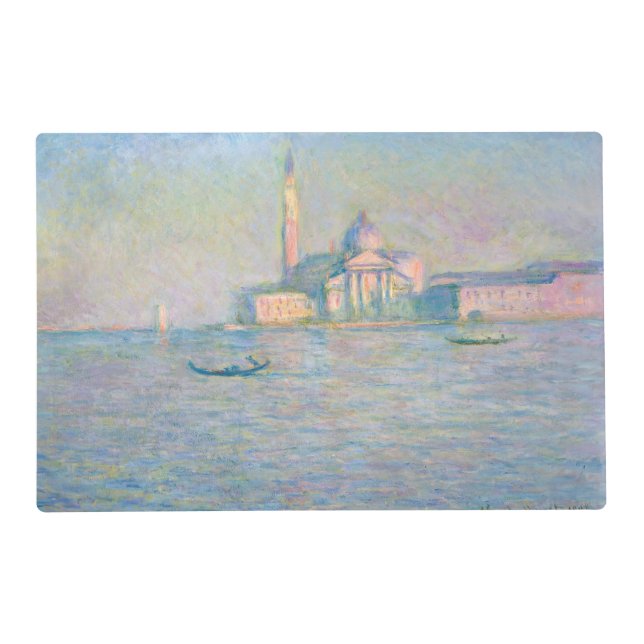 Claude Monet - Church of San Giorgio Maggiore Placemat (Front)