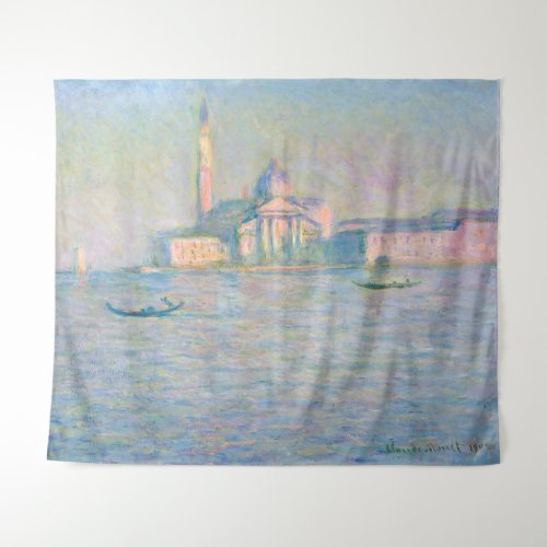 Claude Monet _ Church of San Giorgio Maggiore Tapestry