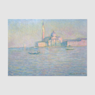 Claude Monet - Church of San Giorgio Maggiore Tissue Paper