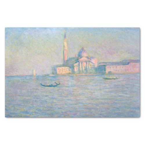 Claude Monet _ Church of San Giorgio Maggiore Tissue Paper