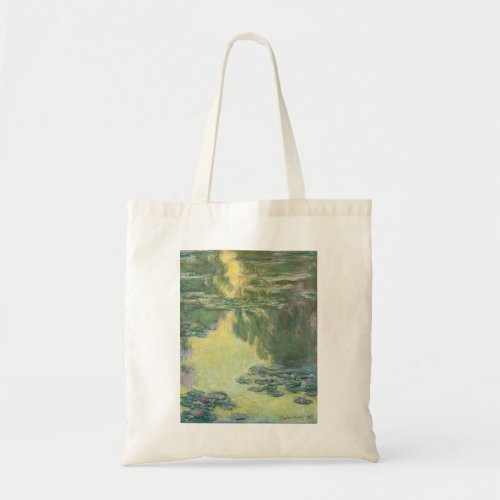 Claude Monet Classic Painting Waterlilies 1907 Tote Bag