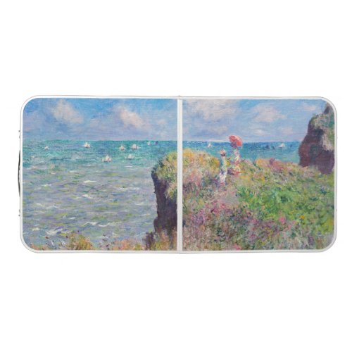 Claude Monet _ Cliff Walk at Pourville Beer Pong Table